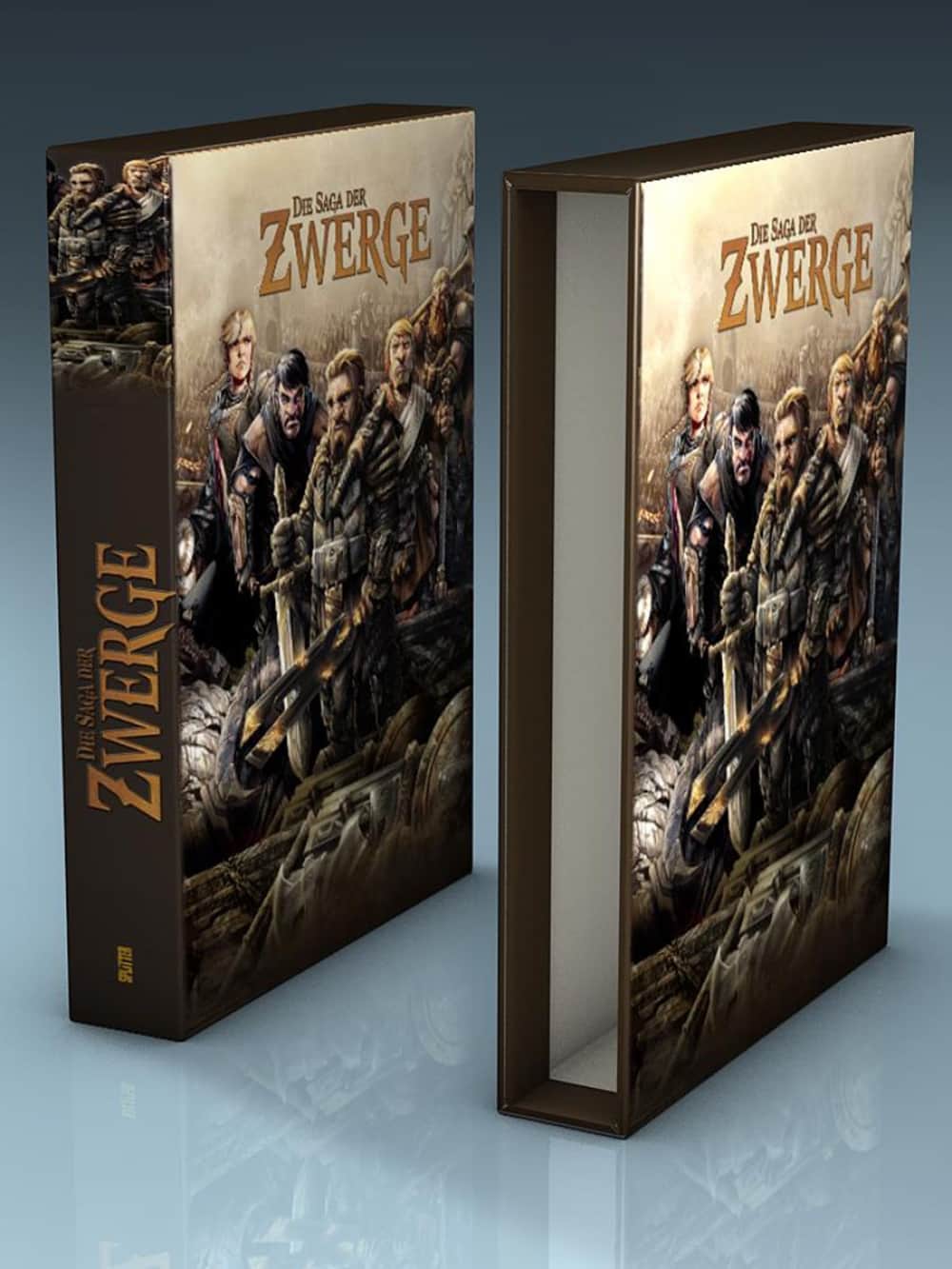 Die Saga der Zwerge Leerschuber Cover