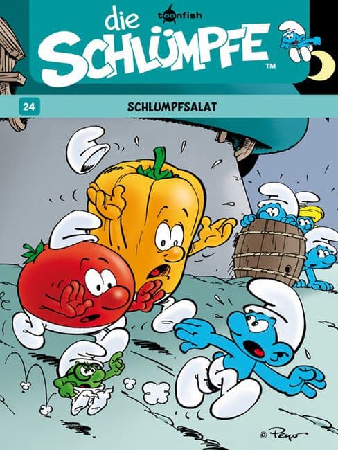 Cover für Die Schlümpfe 24