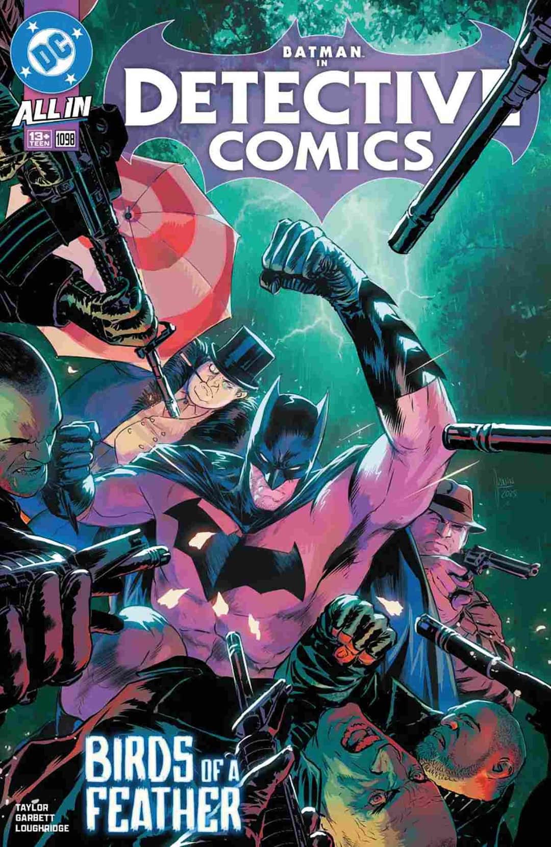 Batman Detective Comics Cover