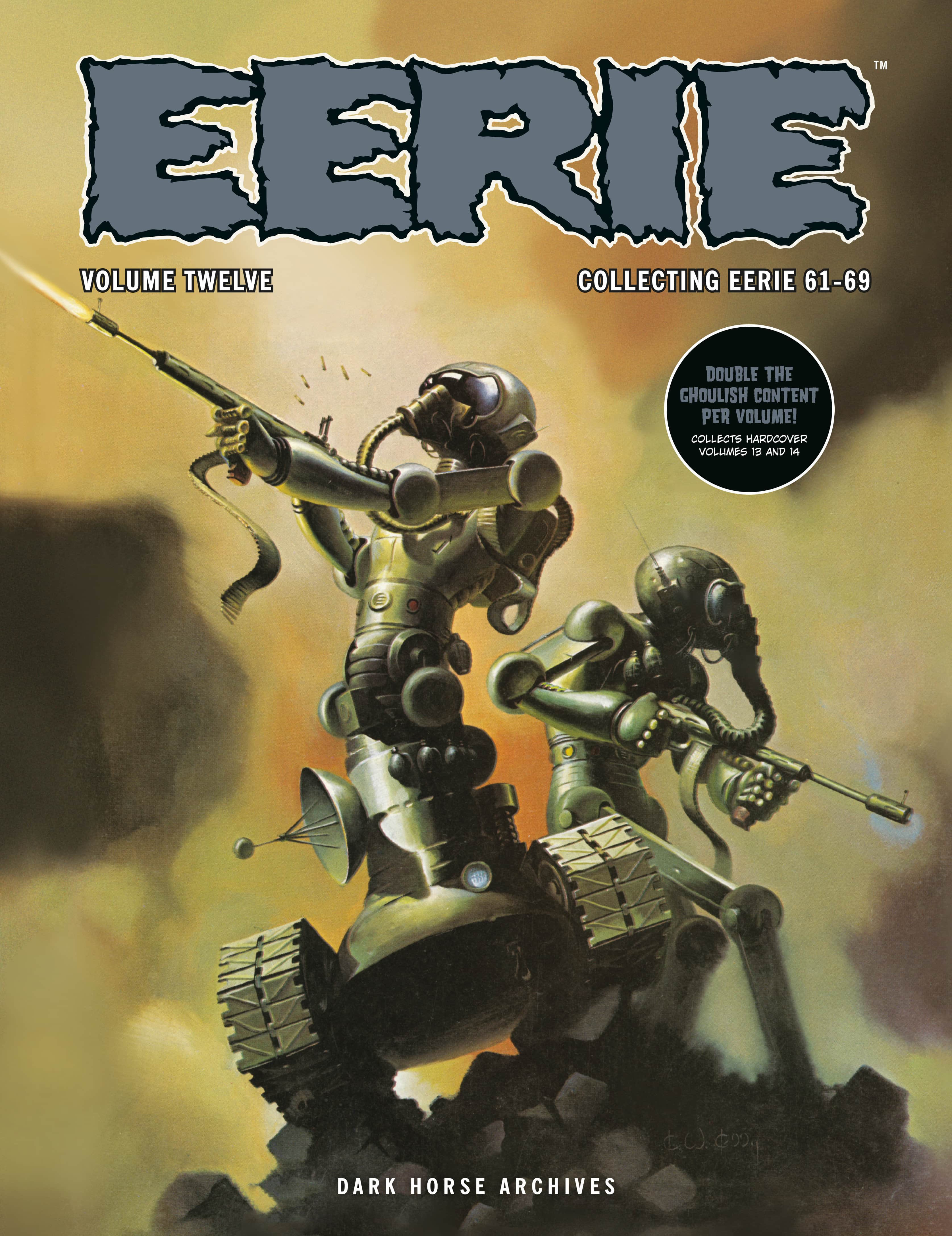 Eerie Archives Volume 12 (Double-Sized Volume) Cover
