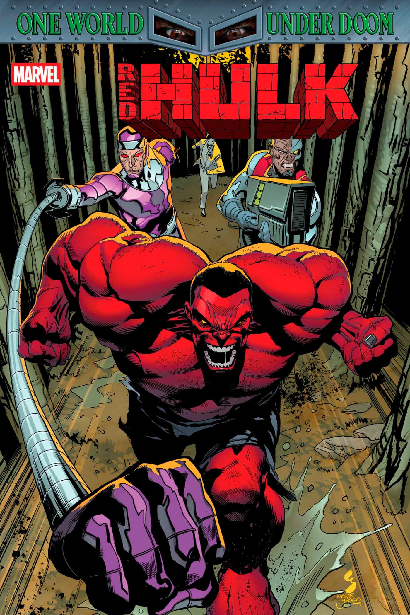 RED HULK Cover