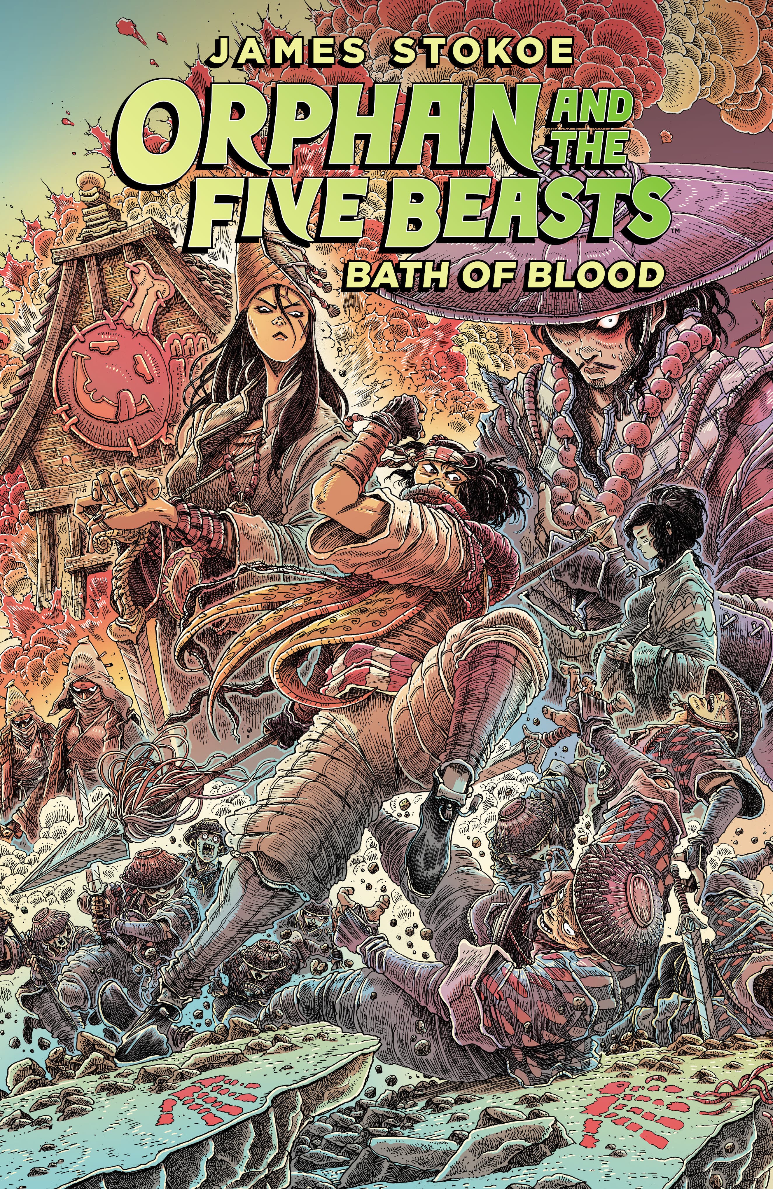 Cover für Orphan and the Five Beasts Volume 2: Bath of Blood