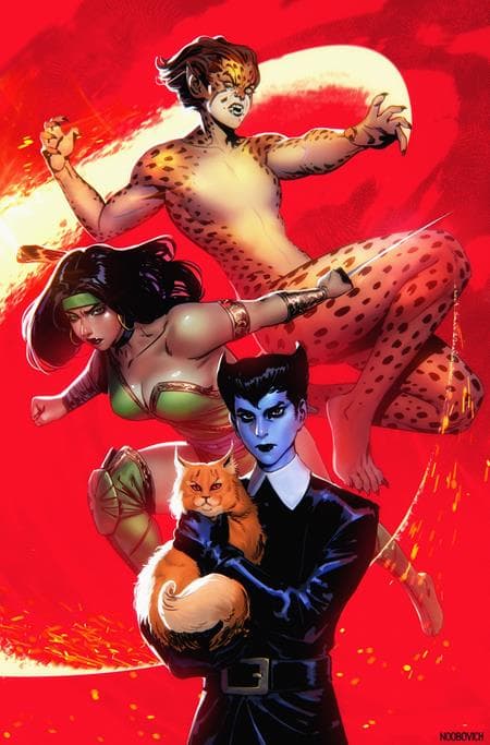 Cover für Cheetah & Cheshire Rob the Justice League