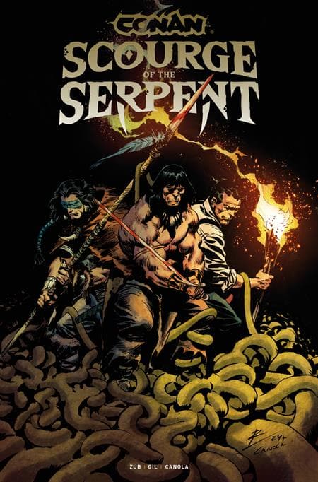 CONAN THE BARBARIAN SCOURGE OF THE SERPENT