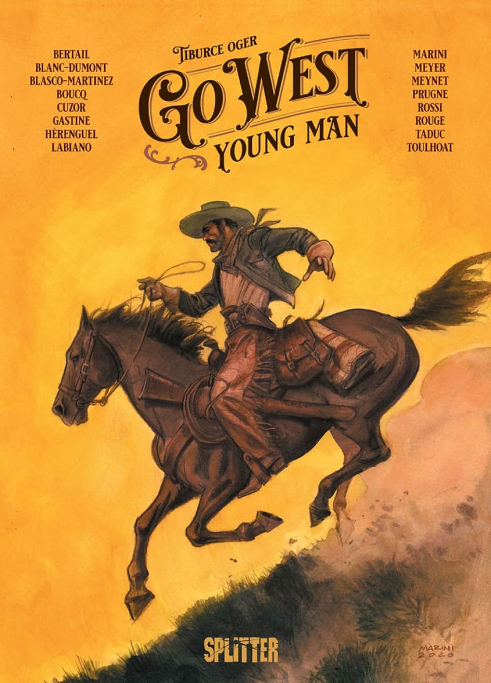 Go West Young Man Cover