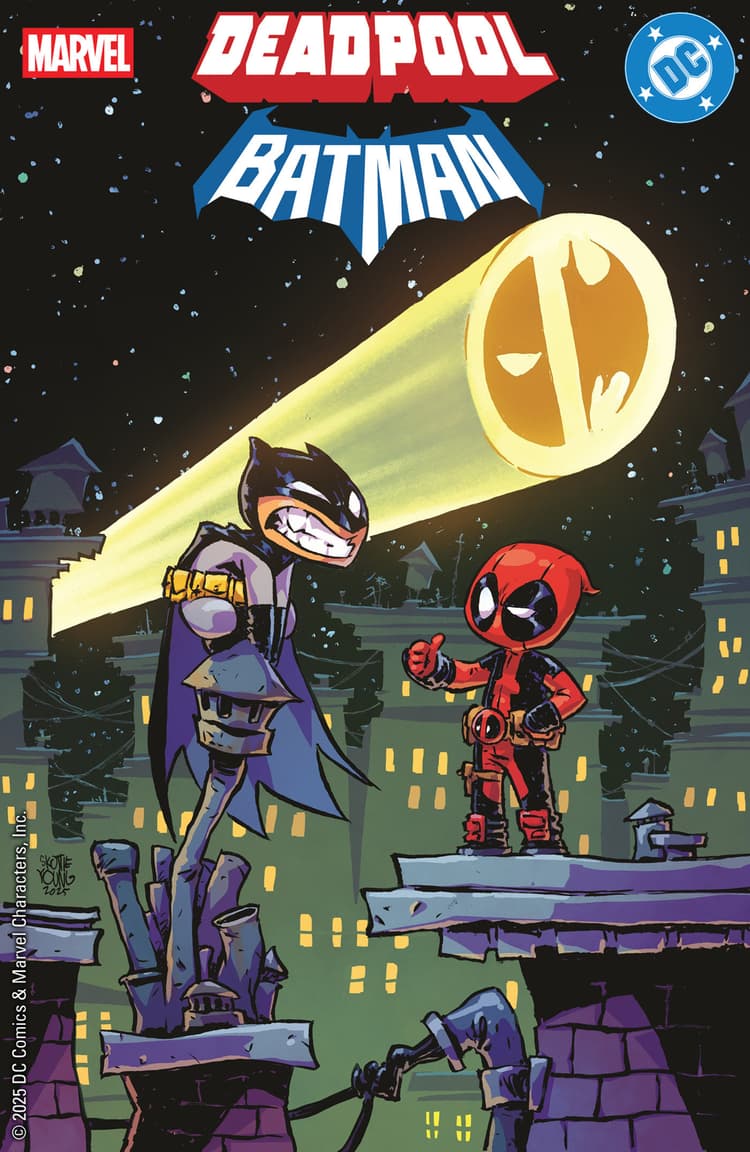 MARVEL/DC: DEADPOOL/BATMAN SKOTTIE YOUNG VARIANT