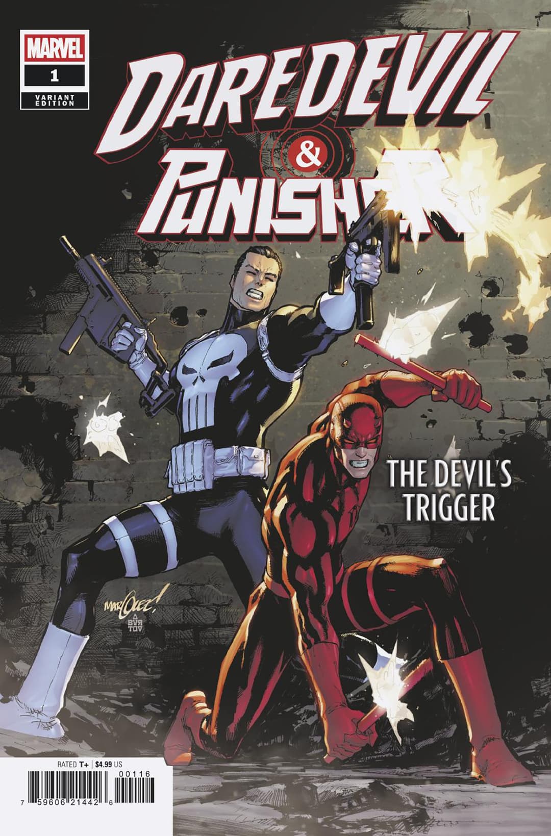 Cover für DAREDEVIL/PUNISHER: THE DEVIL'S TRIGGER