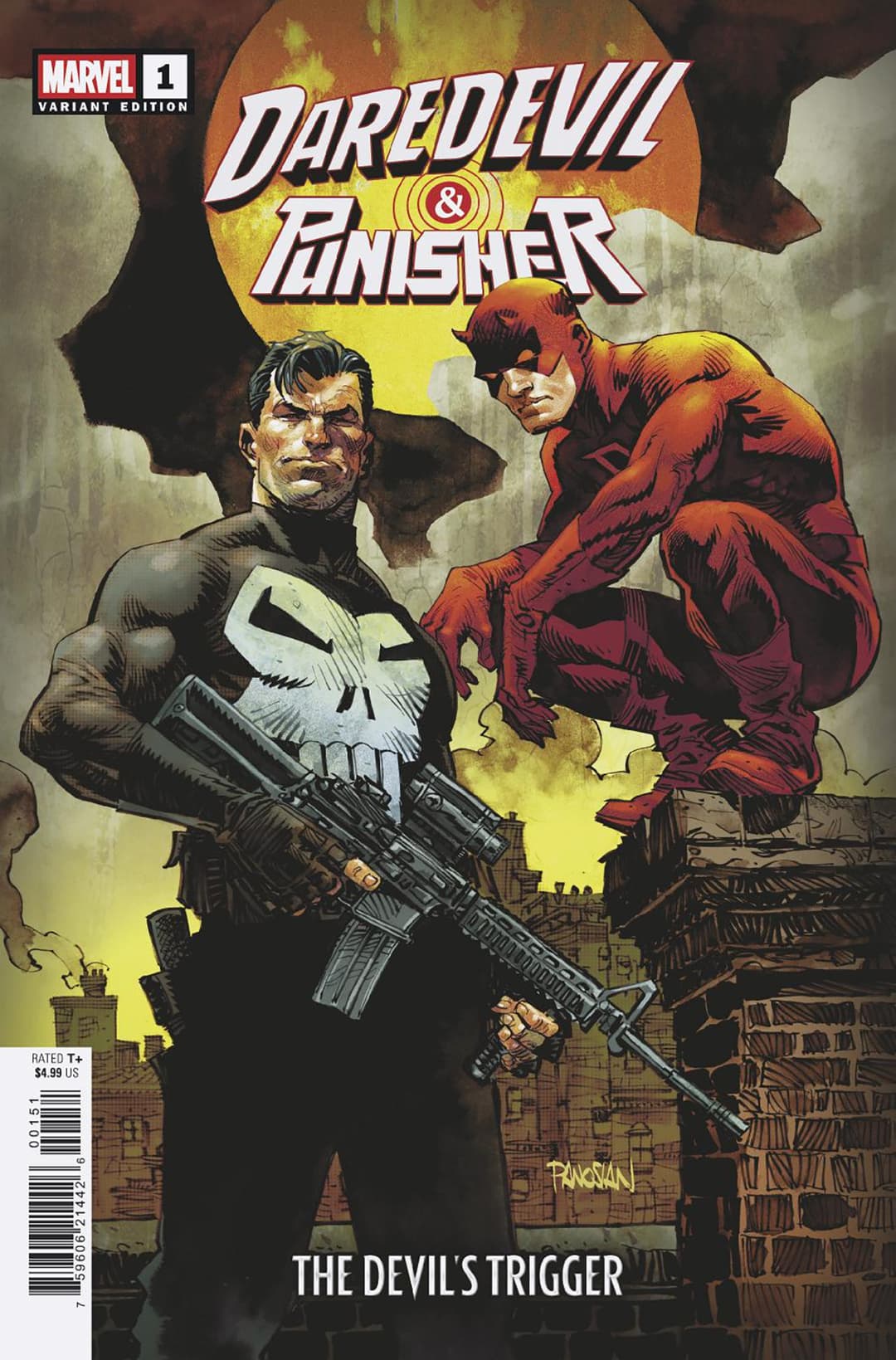 Cover für DAREDEVIL/PUNISHER: THE DEVIL'S TRIGGER