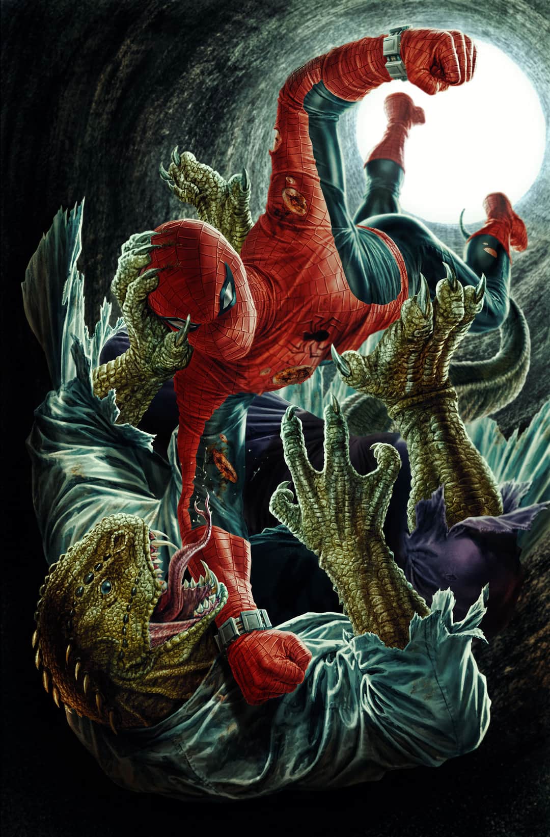 AMAZING SPIDER-MAN LEE BERMEJO AMAZING VISIONS VIRGIN VARIANT