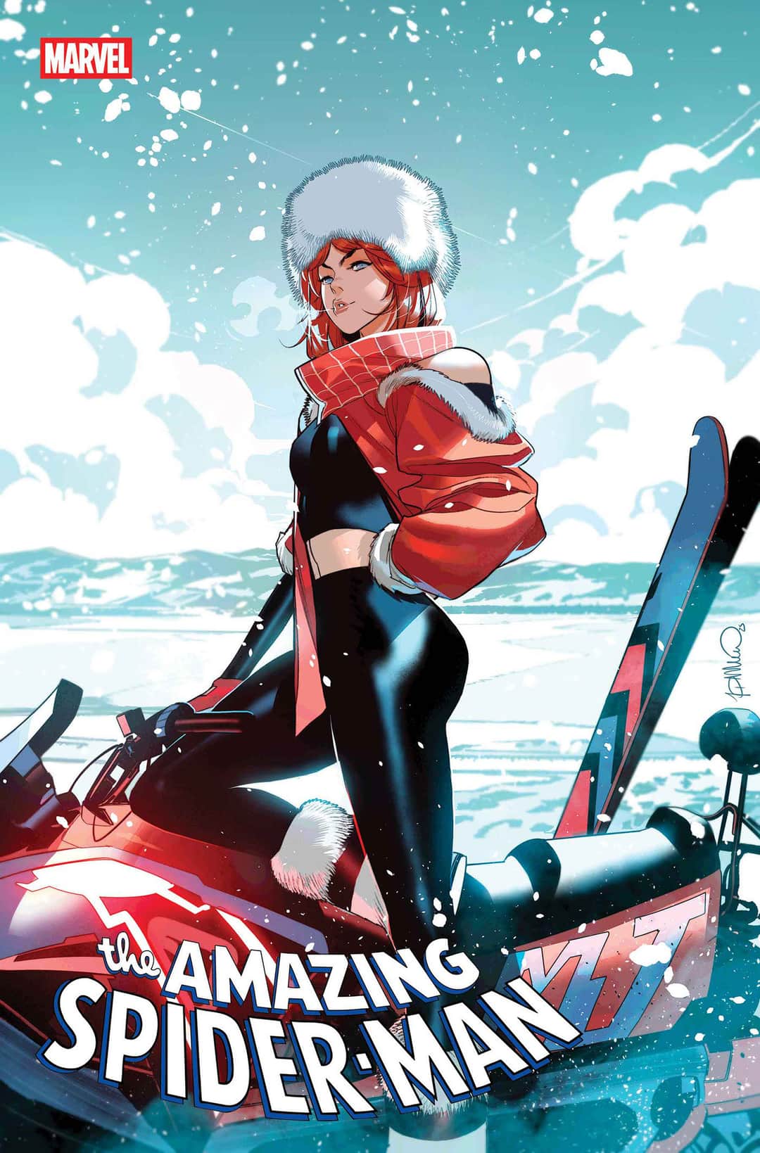 AMAZING SPIDER-MAN SIMONE DI MEO WINTER BREAK VARIANT