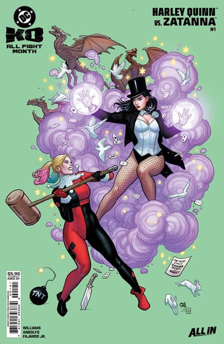 Cover für DC K.O. Harley Quinn Vs. Zatanna