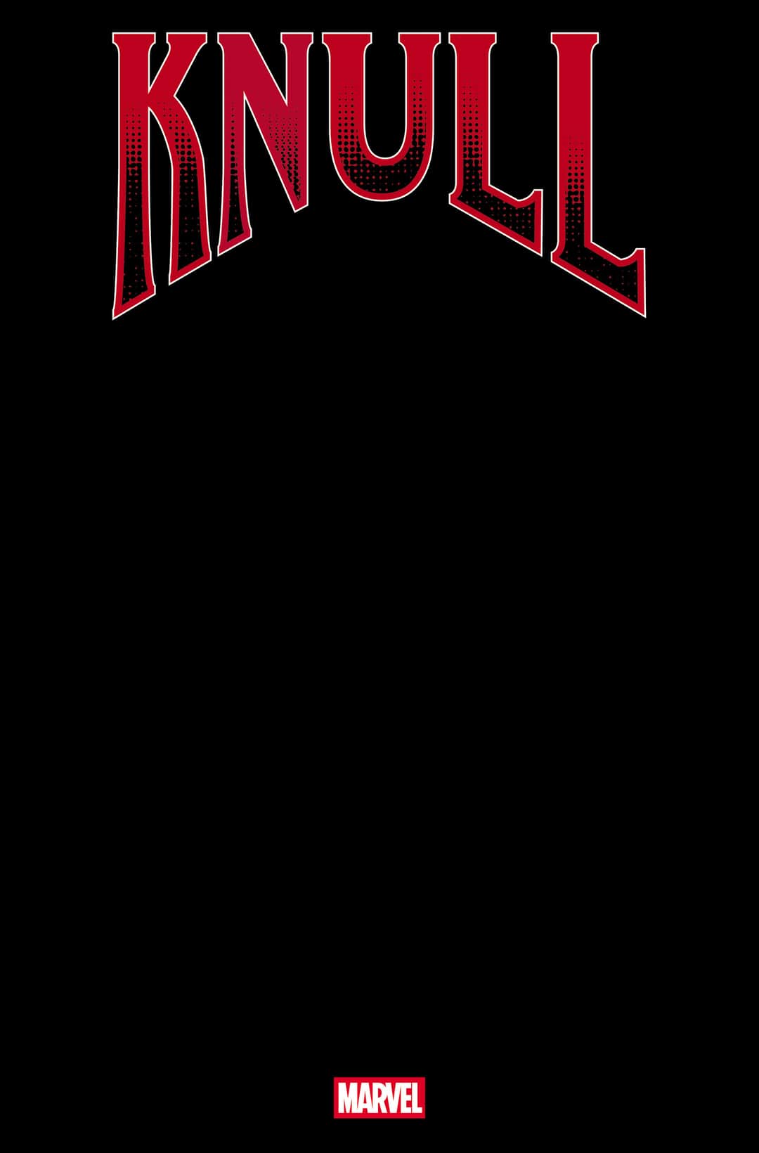 BLACK BLANK COVER VARIANT