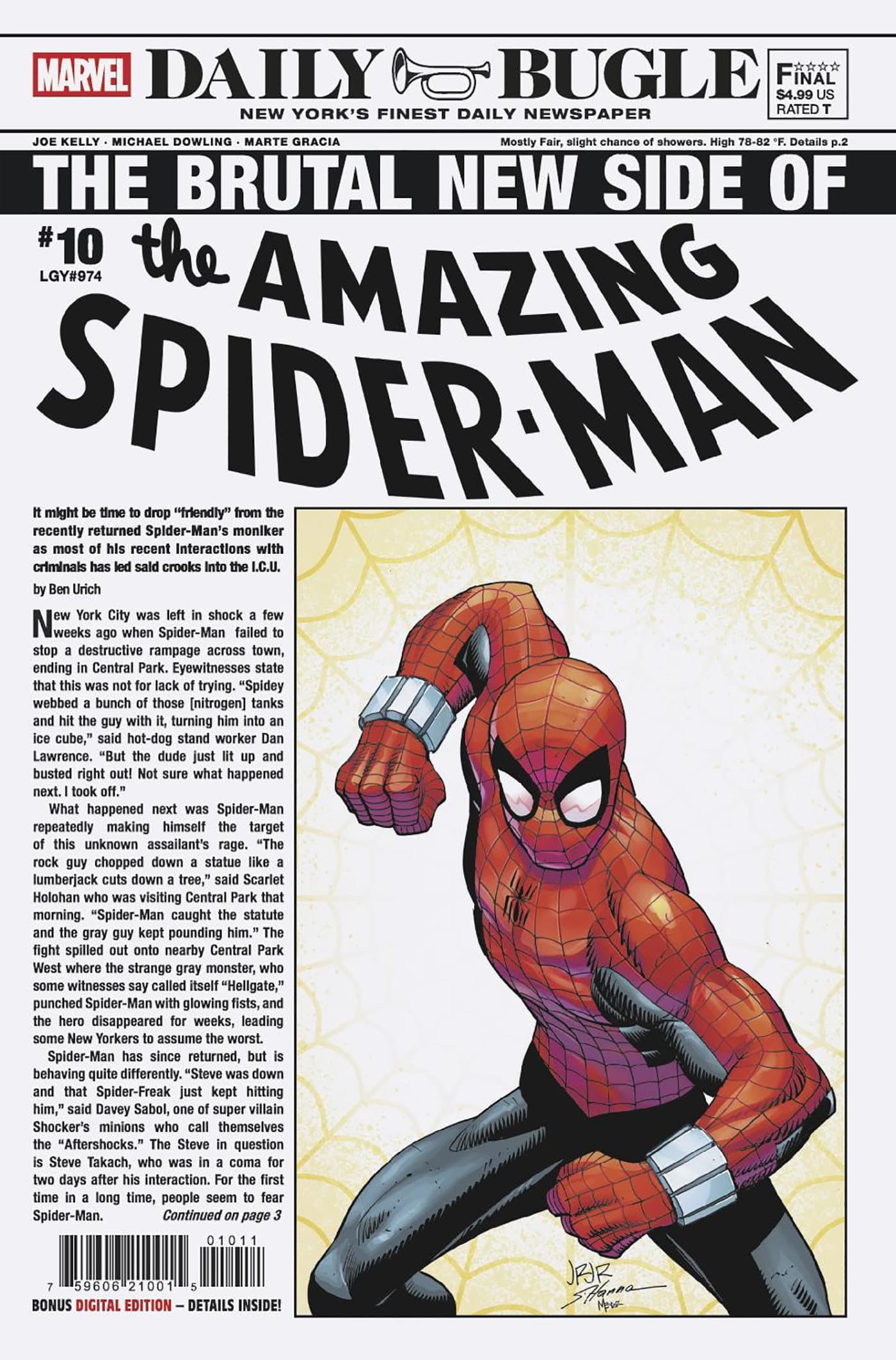 Cover for THE AMAZING SPIDER-MAN