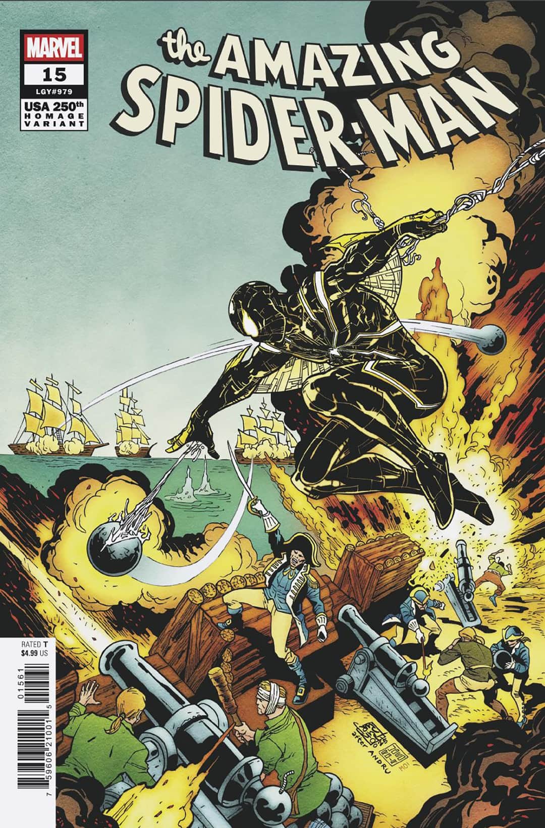 AMAZING SPIDER-MAN TBD ARTIST 250TH HOMAGE VARIANT