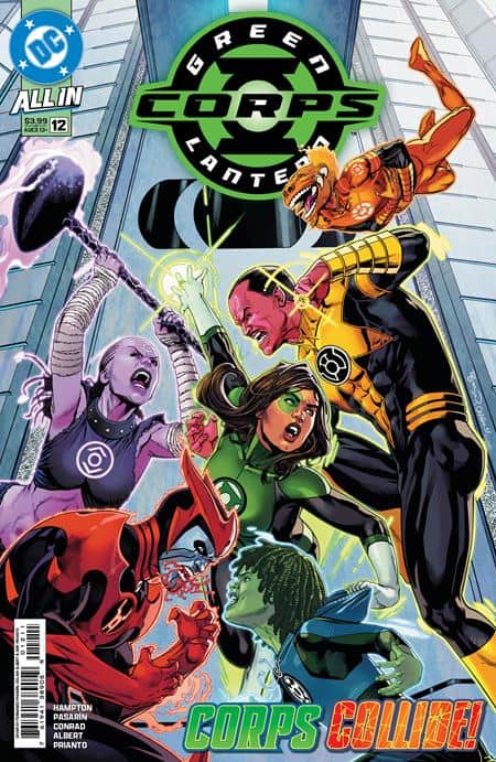 Green Lantern Corps Cover