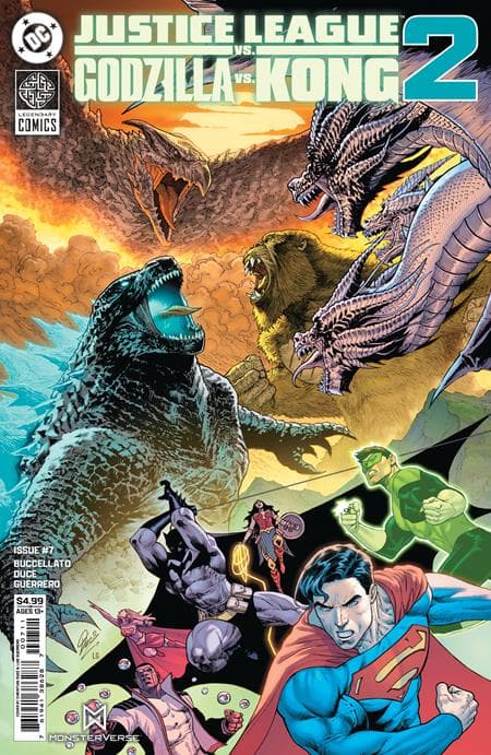 Cover für Justice League vs. Godzilla vs. Kong 2