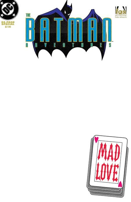 Cover für Batman Adventures Mad Love Special Facsimile Edition