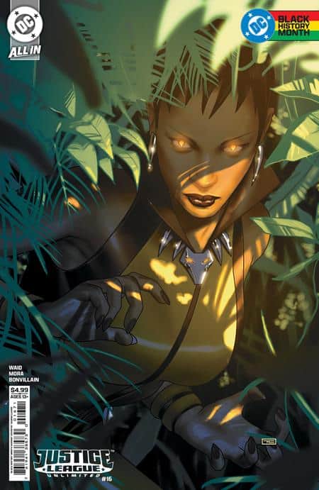 CVR G TAURIN CLARKE BLACK HISTORY MONTH CARD STOCK VAR (DC K.O.)