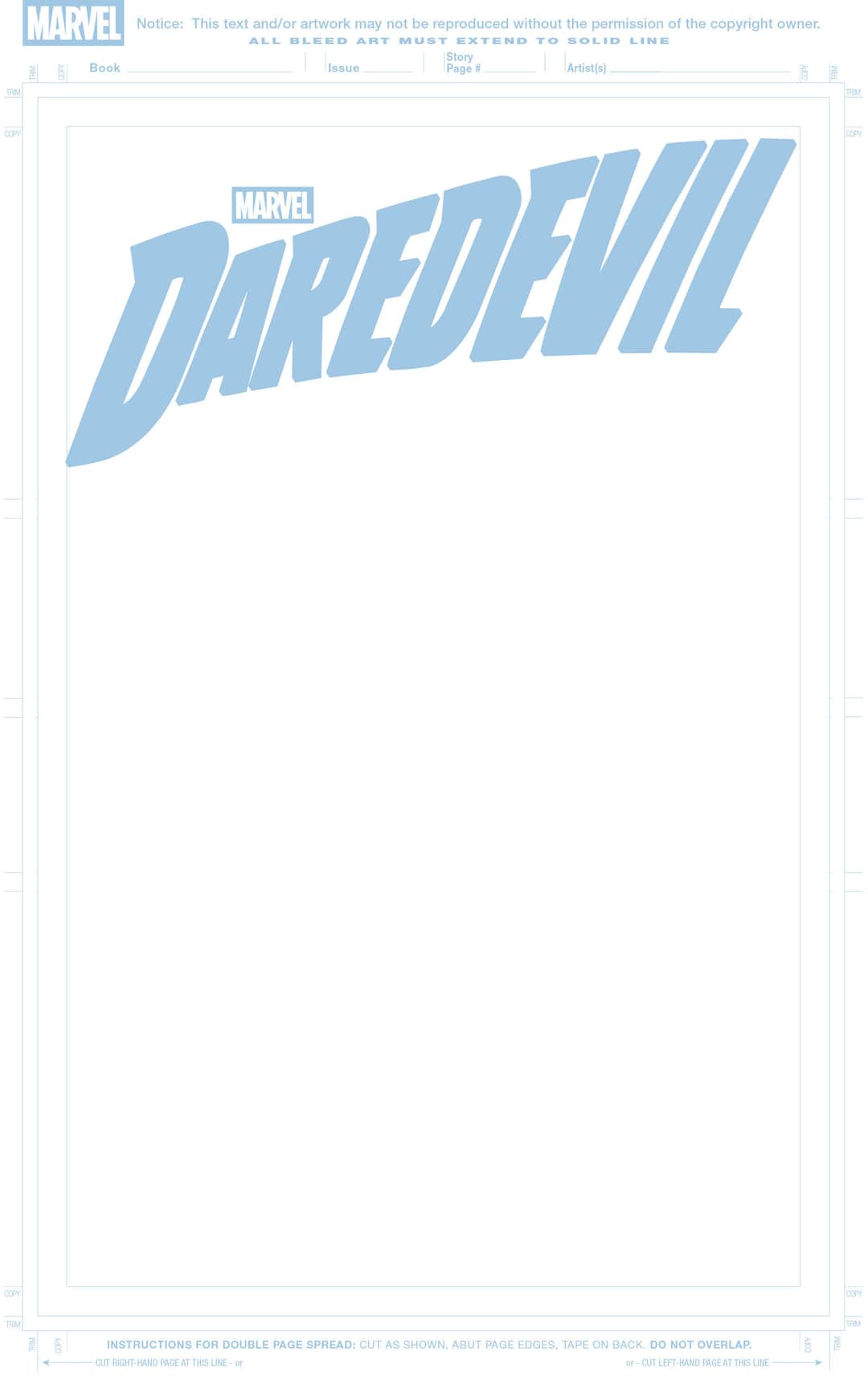 BLANK COVER VARIANT