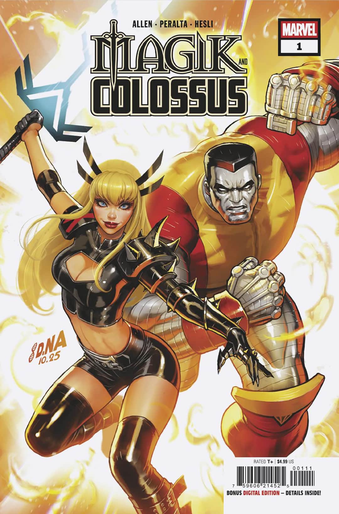 MAGIK & COLOSSUS Cover
