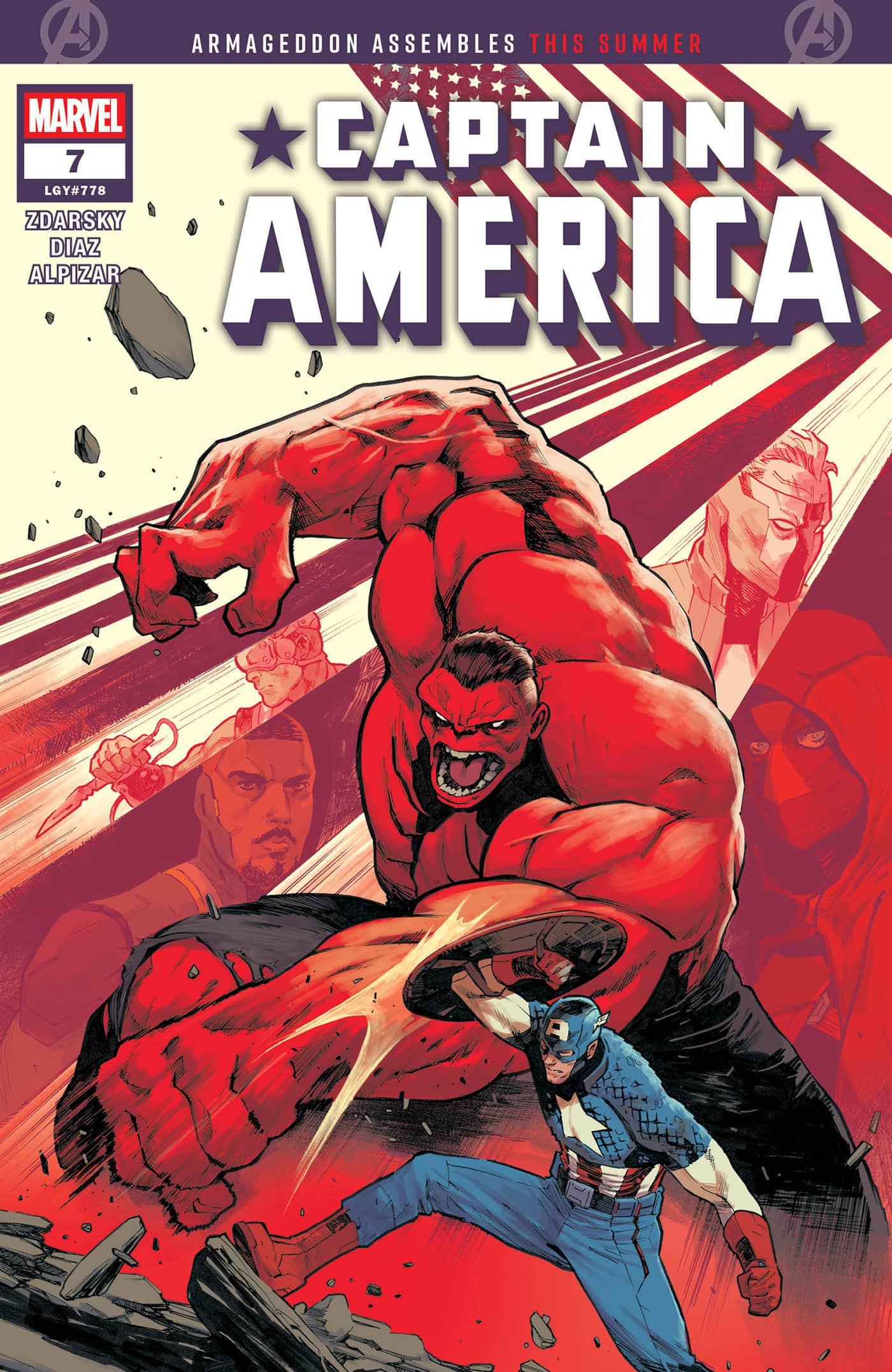 CAPTAIN AMERICA Cover