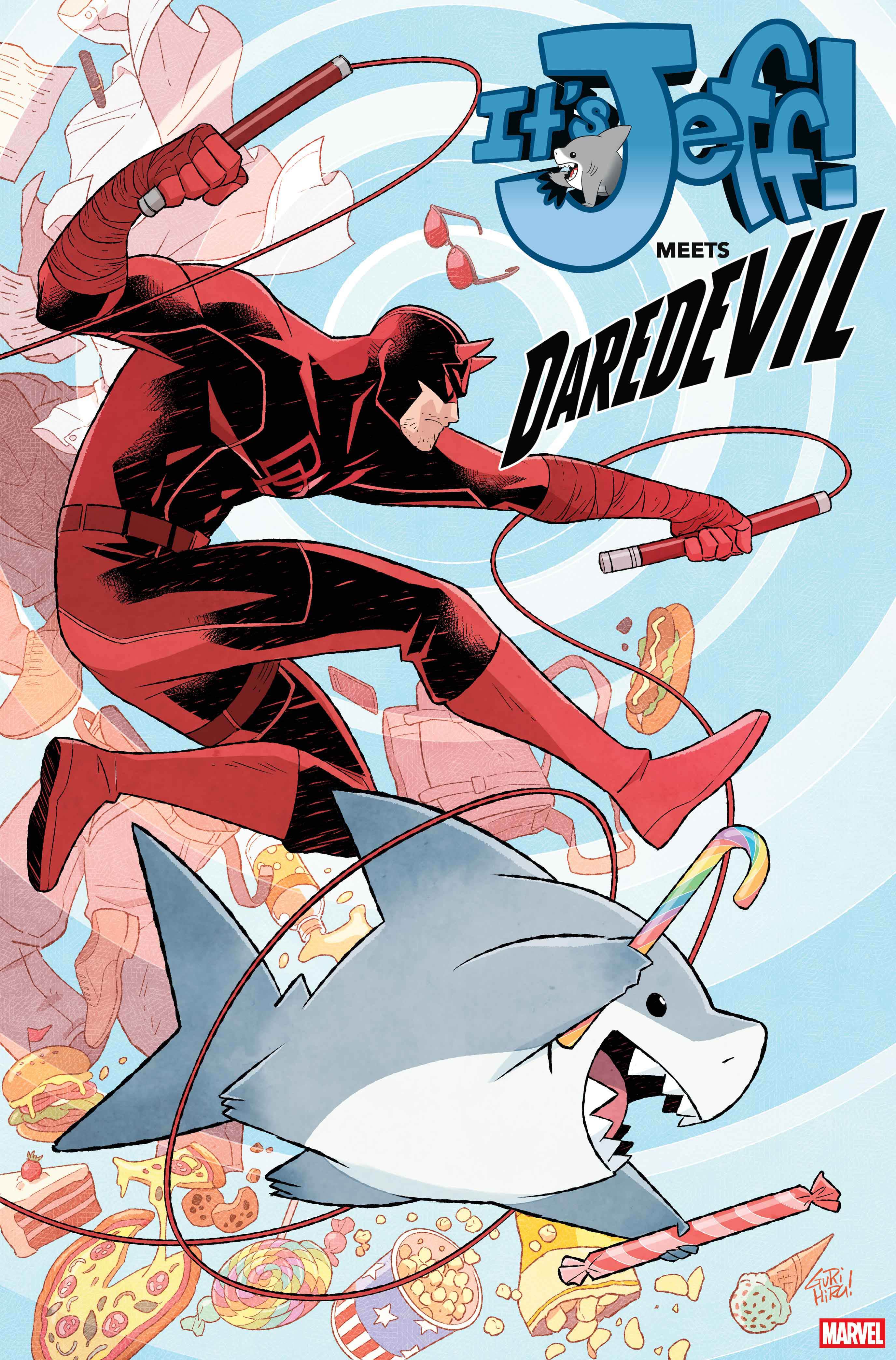 IT'S JEFF MEETS DAREDEVIL Cover