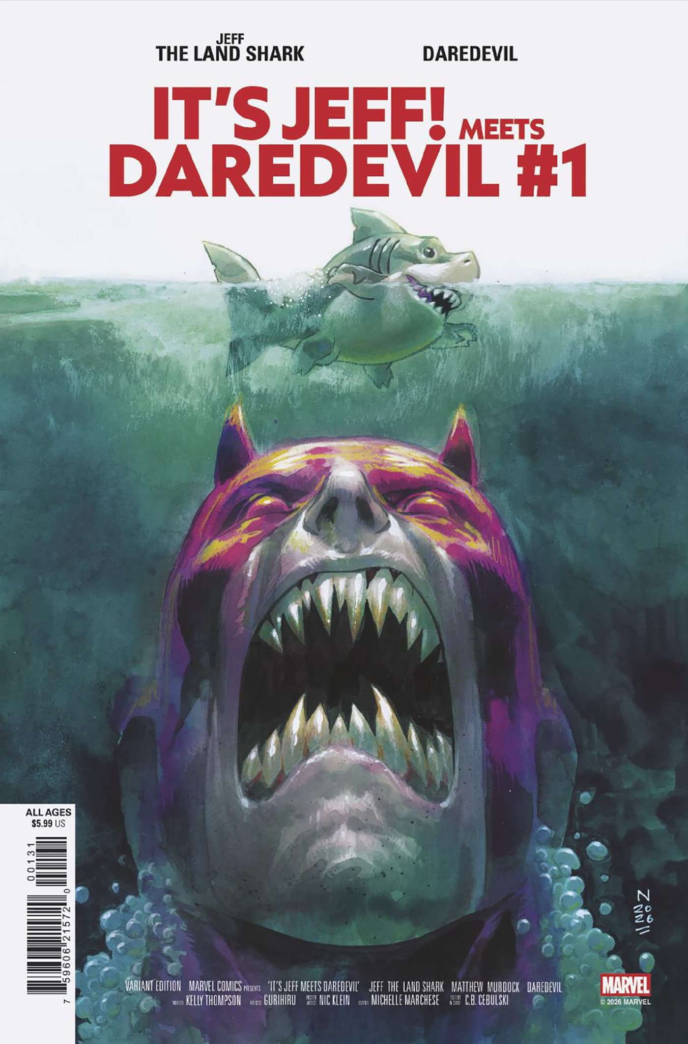 Cover für IT'S JEFF MEETS DAREDEVIL