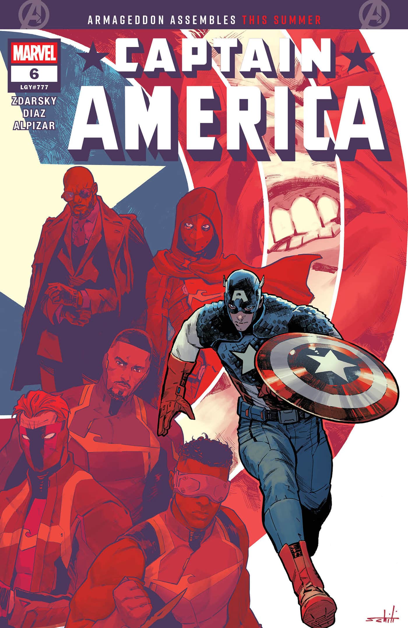 CAPTAIN AMERICA Cover