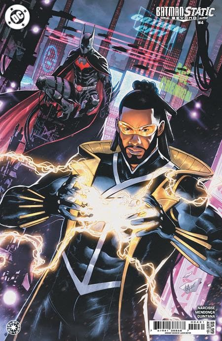Cover für Batman/Static Beyond