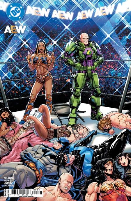 DC x AEW Cover