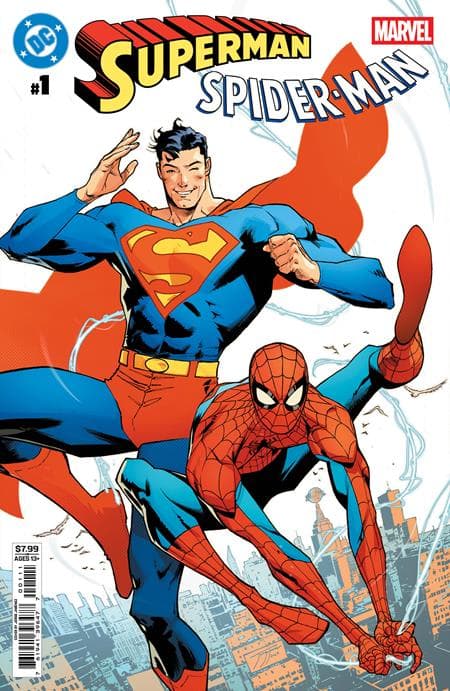 DC MARVEL SUPERMAN SPIDER-MAN