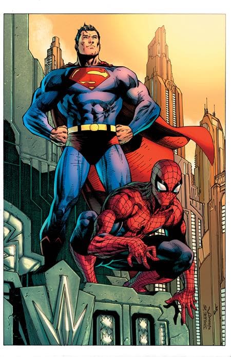 Cover für DC/Marvel Superman/Spider-Man