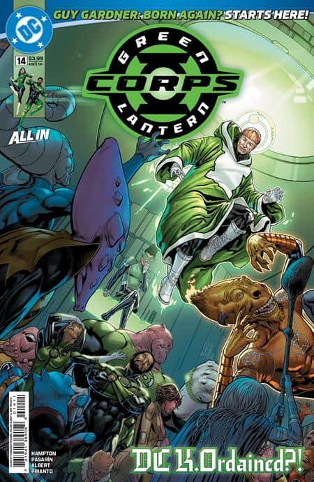 Green Lantern Corps Cover