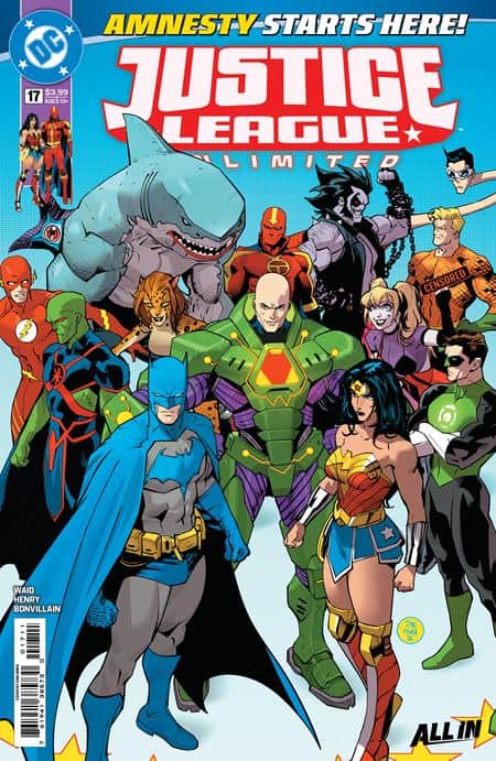 Justice League Unlimited Cover