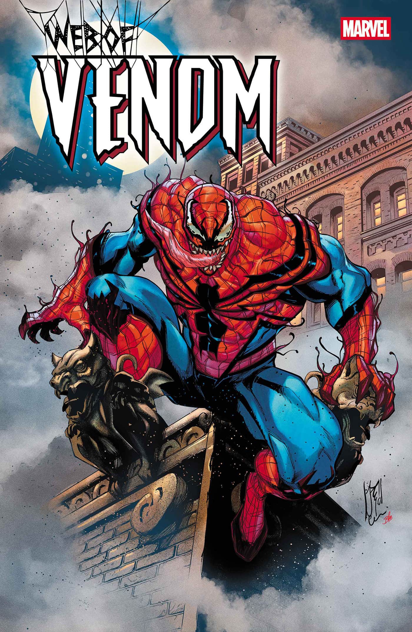 WEB OF VENOM Cover