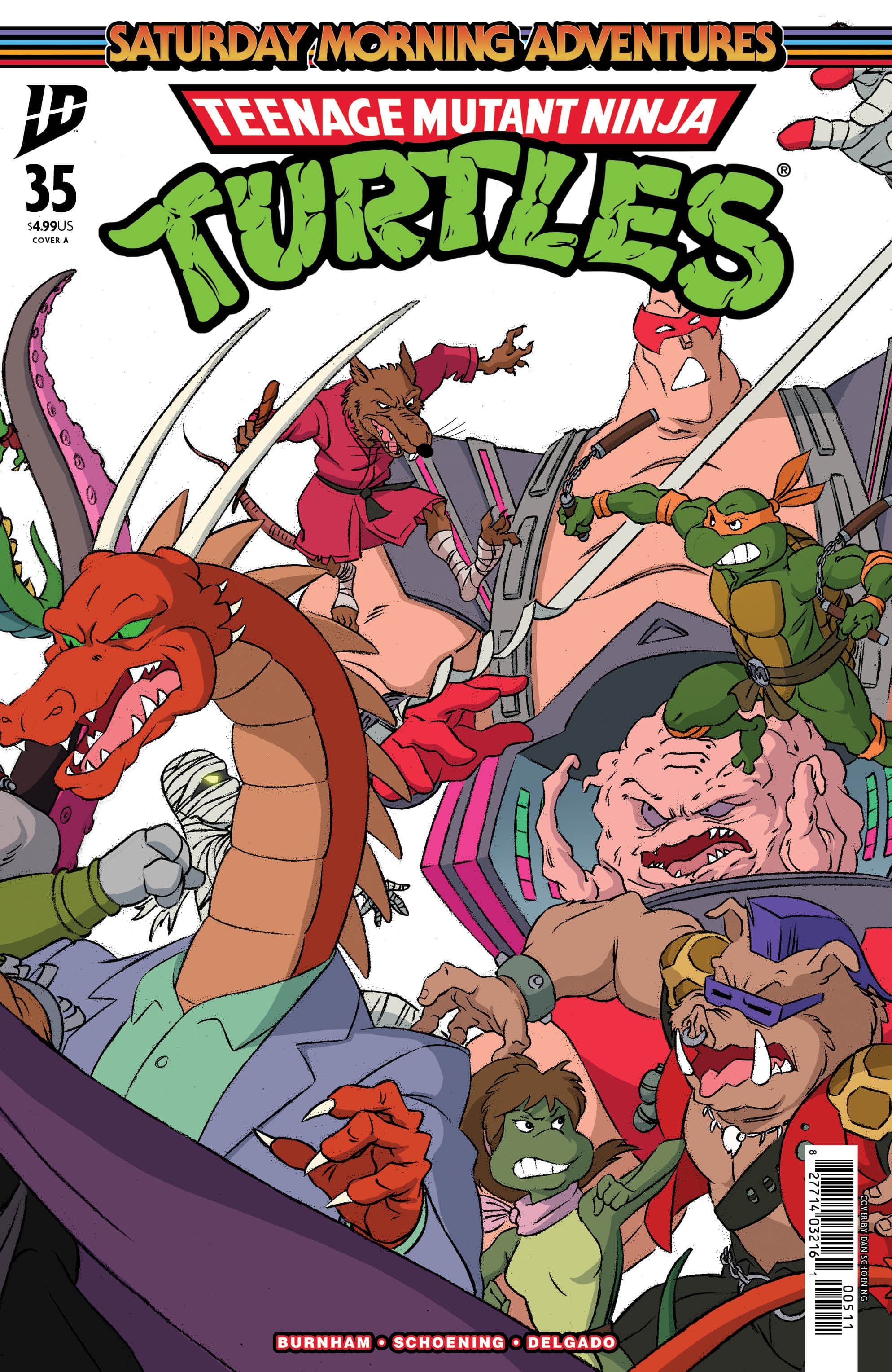 Cover für TMNT Saturday Morning Adventures II