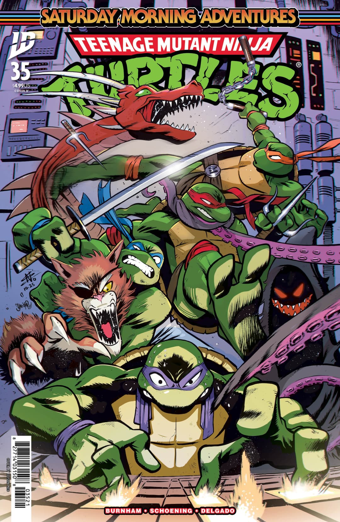 Cover für TMNT Saturday Morning Adventures II