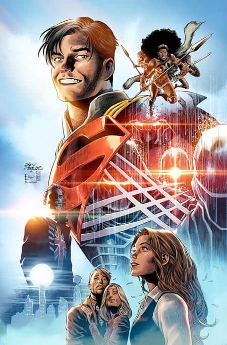 CVR E EDDY BARROWS THINGS TO COME CARD STOCK VAR (THE REIGN OF THE SUPERBOYS)