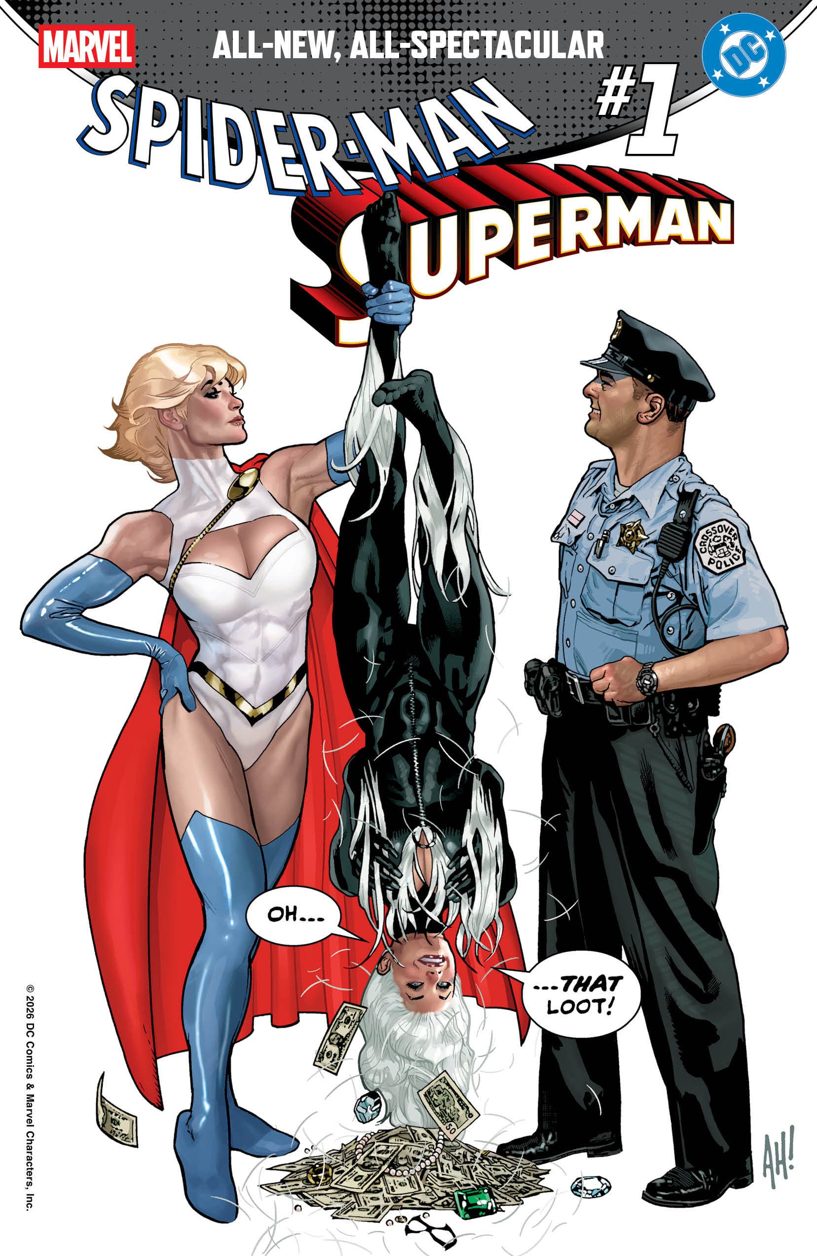 Cover for MARVEL/DC: SPIDER-MAN/SUPERMAN