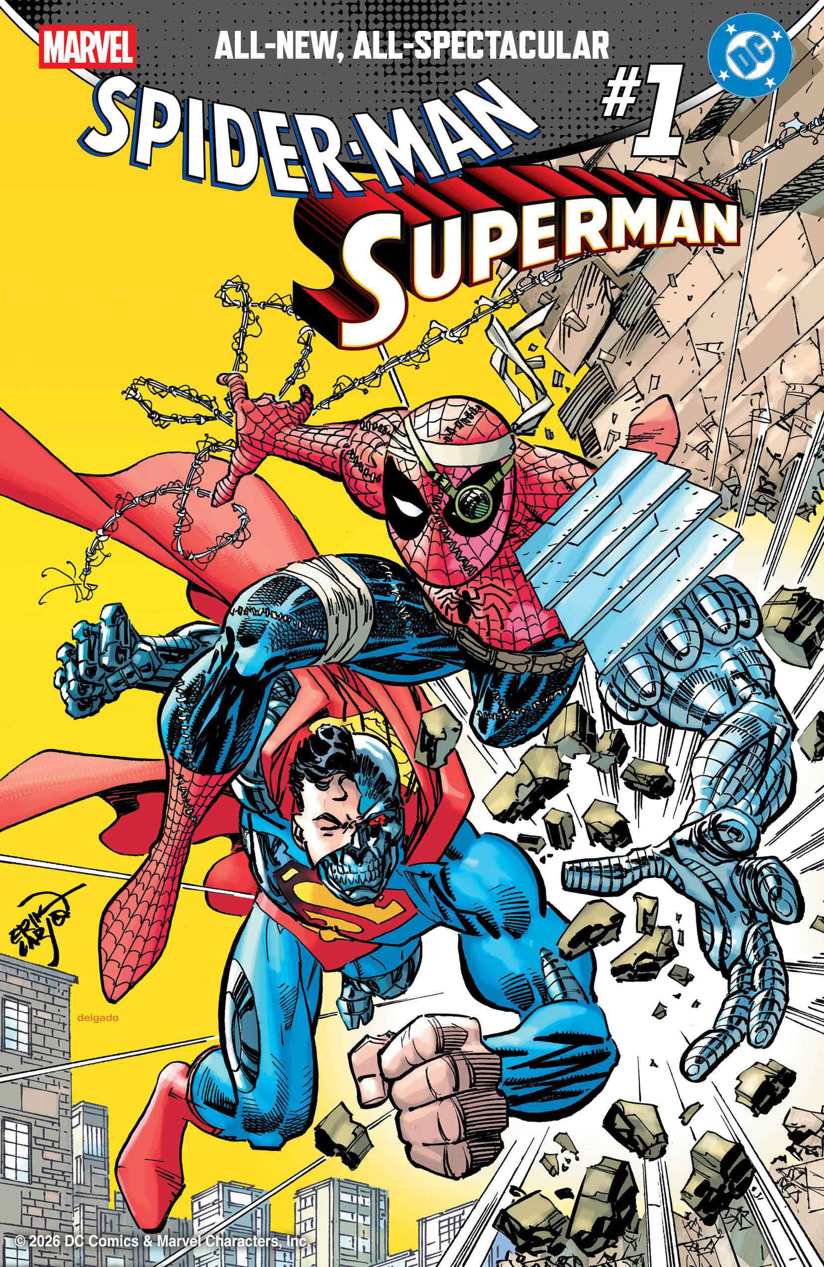 Cover for MARVEL/DC: SPIDER-MAN/SUPERMAN
