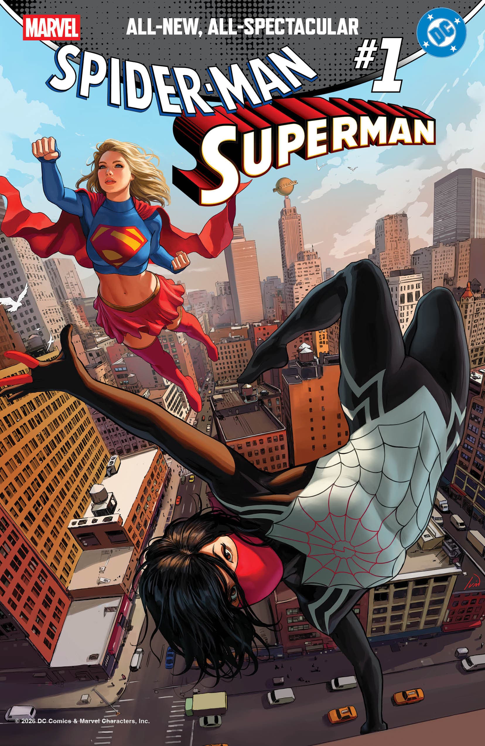 Cover for MARVEL/DC: SPIDER-MAN/SUPERMAN