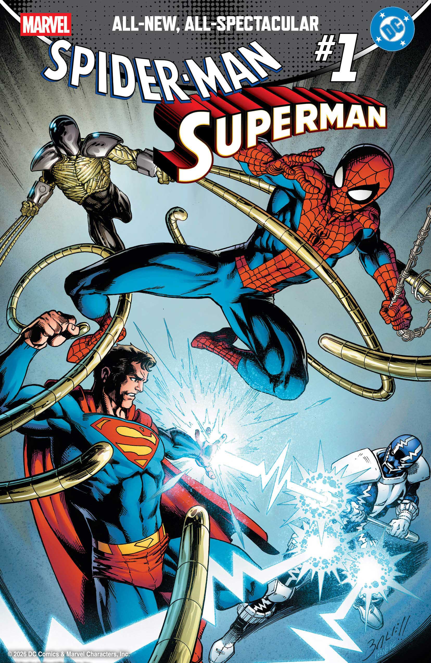 Cover for MARVEL/DC: SPIDER-MAN/SUPERMAN