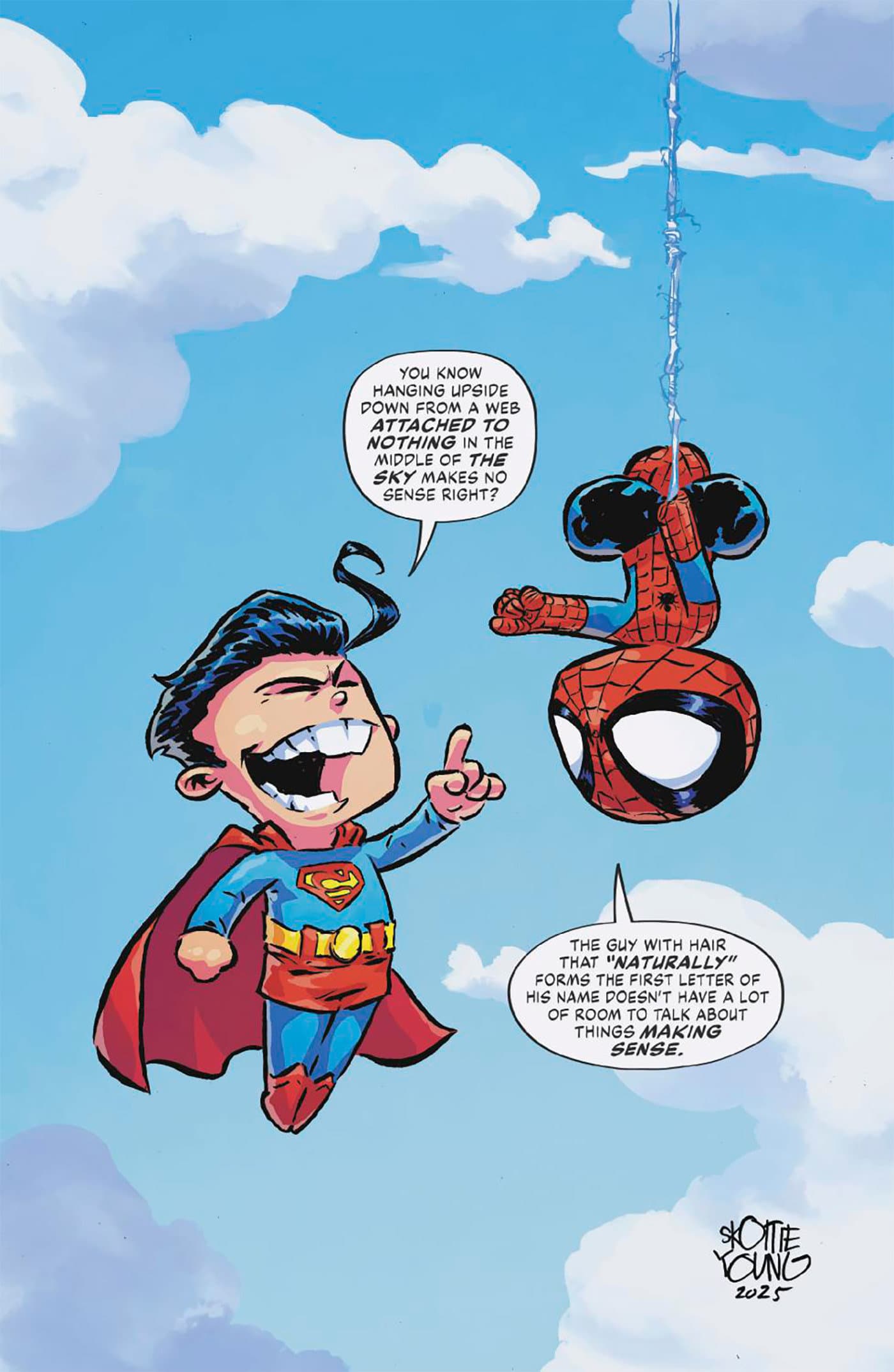 Cover for MARVEL/DC: SPIDER-MAN/SUPERMAN