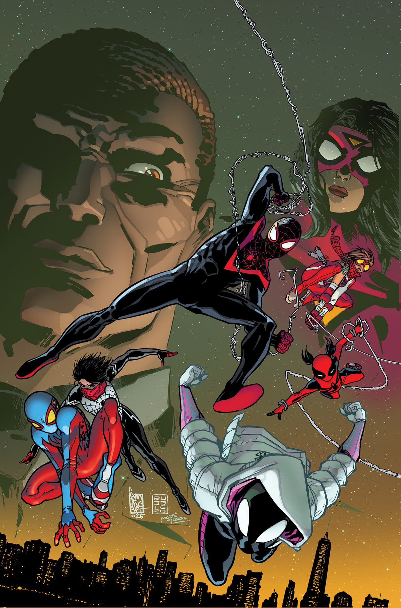 Cover for AMAZING SPIDER-MAN: SPIDER-VERSITY