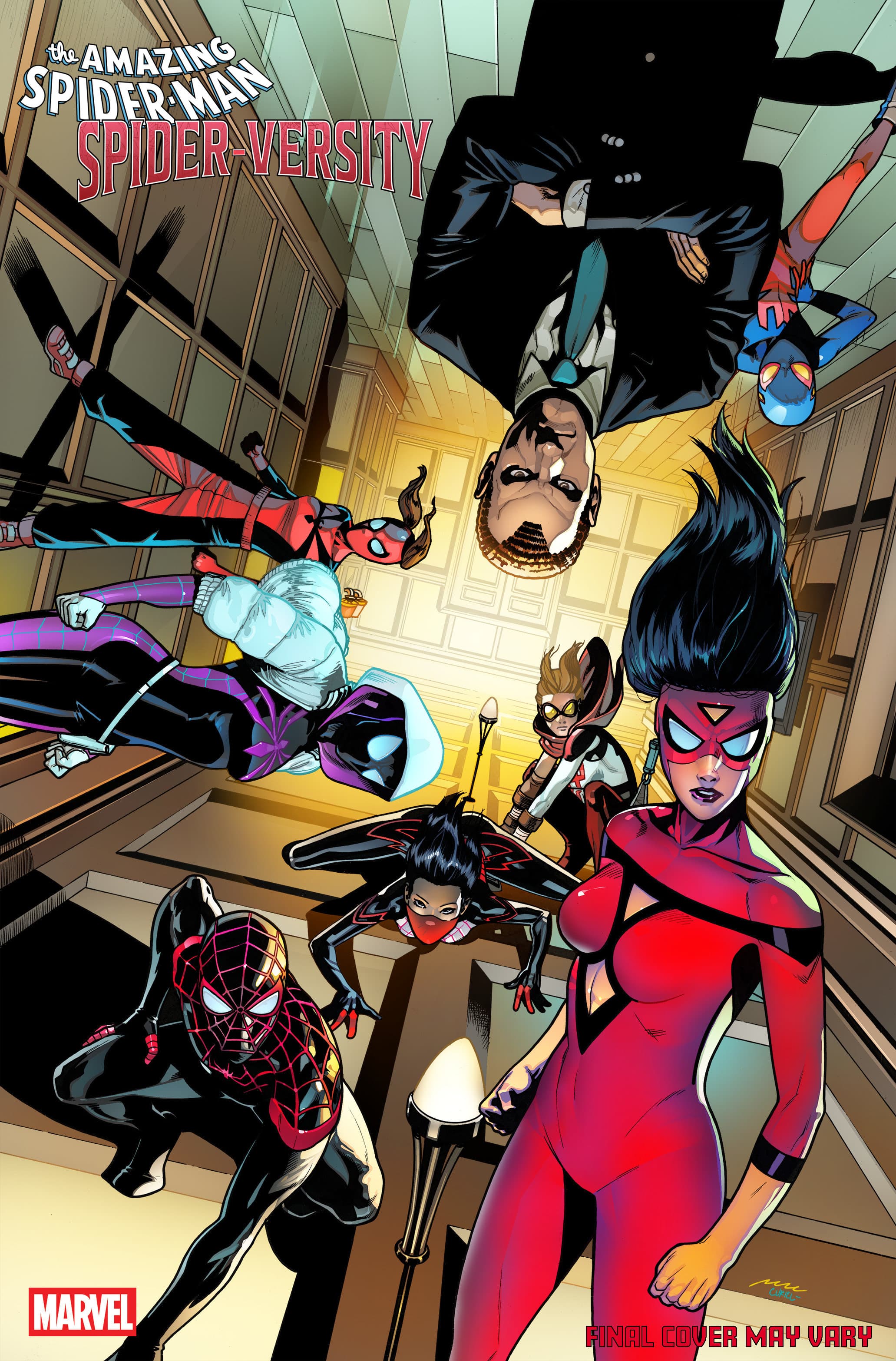 Cover for AMAZING SPIDER-MAN: SPIDER-VERSITY