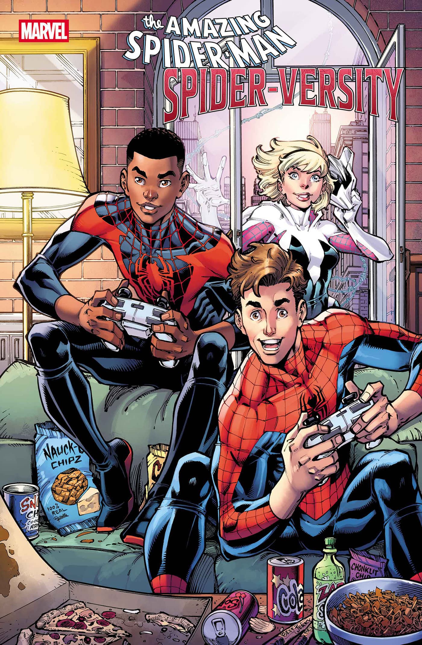 Cover for AMAZING SPIDER-MAN: SPIDER-VERSITY