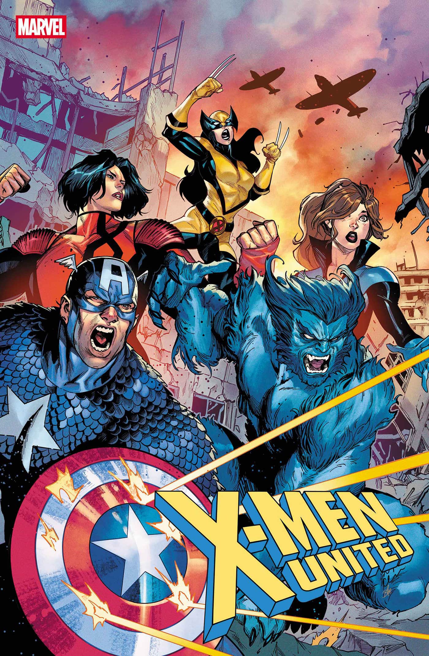 X-MEN UNITED Cover