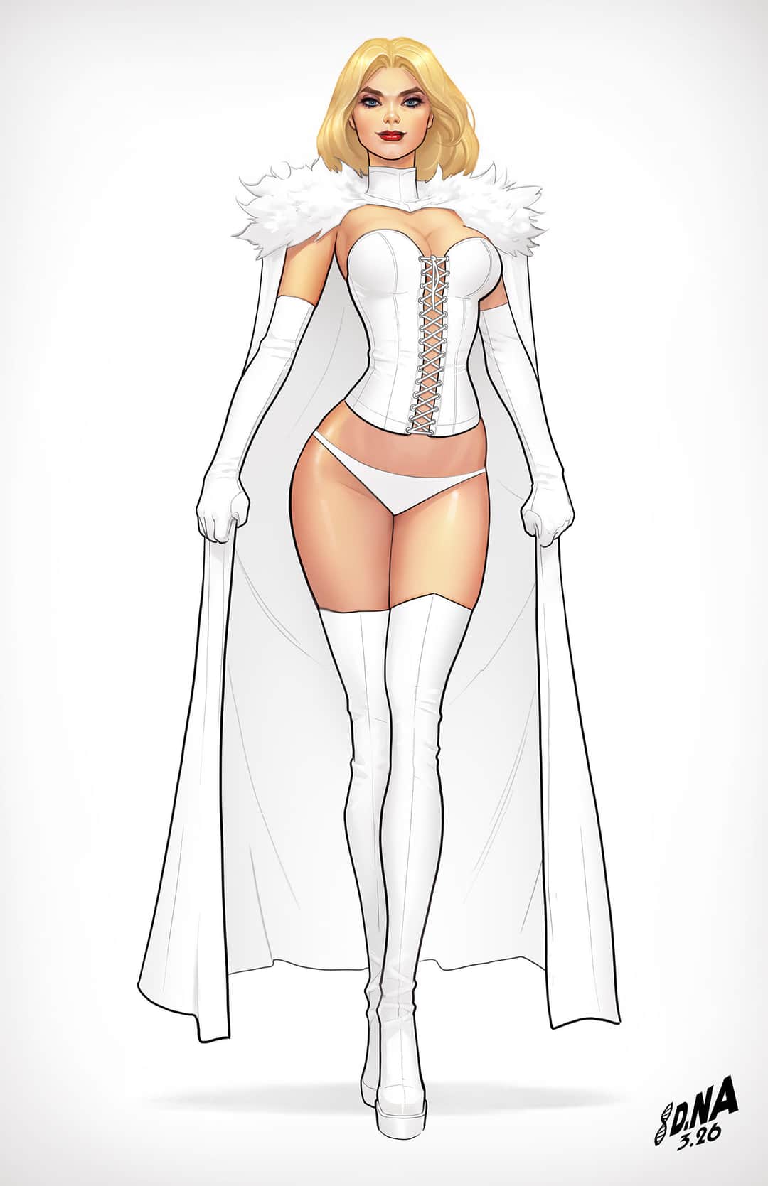 DAVID NAKAYAMA COLOR BLOCK WHITE VIRGIN VARIANT