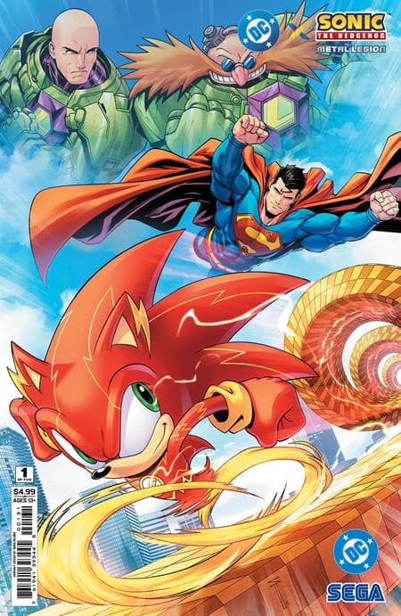Cover für DC x Sonic the Hedgehog Metal Legion