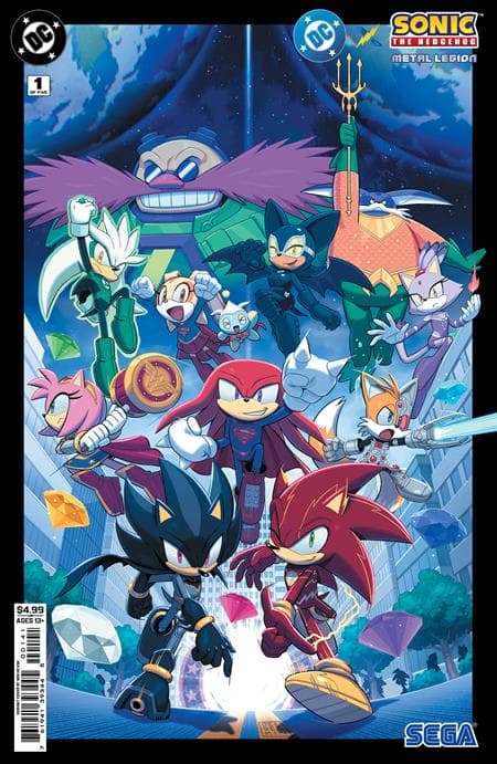 Cover für DC x Sonic the Hedgehog Metal Legion